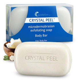 Crystalon Crystal Peel Lemongrass front view for spa-like exfoliation at home.