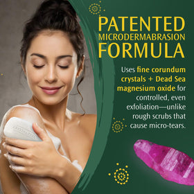 Crystalon Crystal Peel pre and post-shave exfoliation for smoother skin
