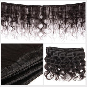 CSCHS Remy hair bundles, single-direction cuticle for tangle-free styling.