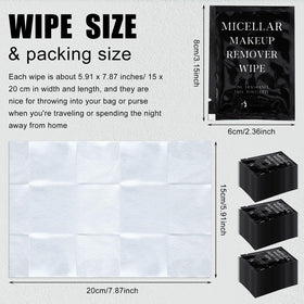 Ctosree individually wrapped wipes close-up for freshness on the go