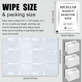 Ctosree individually wrapped wipes for quick, fresh use on the go.