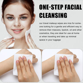 Ctosree travel-friendly wipes fit small bags for quick makeup removal.