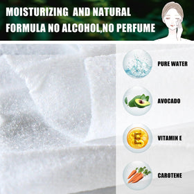 Ctosree wipes size of 15x20 cm ideal for precise makeup removal.