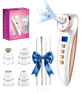 Ctpceept Blackhead Remover Pore Vacuum front view shows compact, travel-ready design.