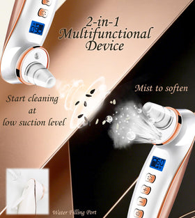 Ctpceept Blackhead Remover Pore Vacuum kit provides complete at-home skincare solution.