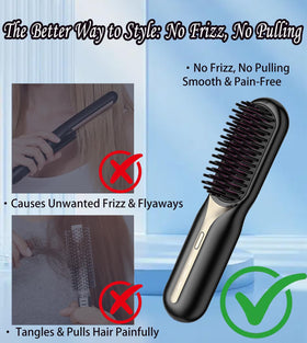 CTPCEEPT cord-free design enables on-the-go styling anywhere