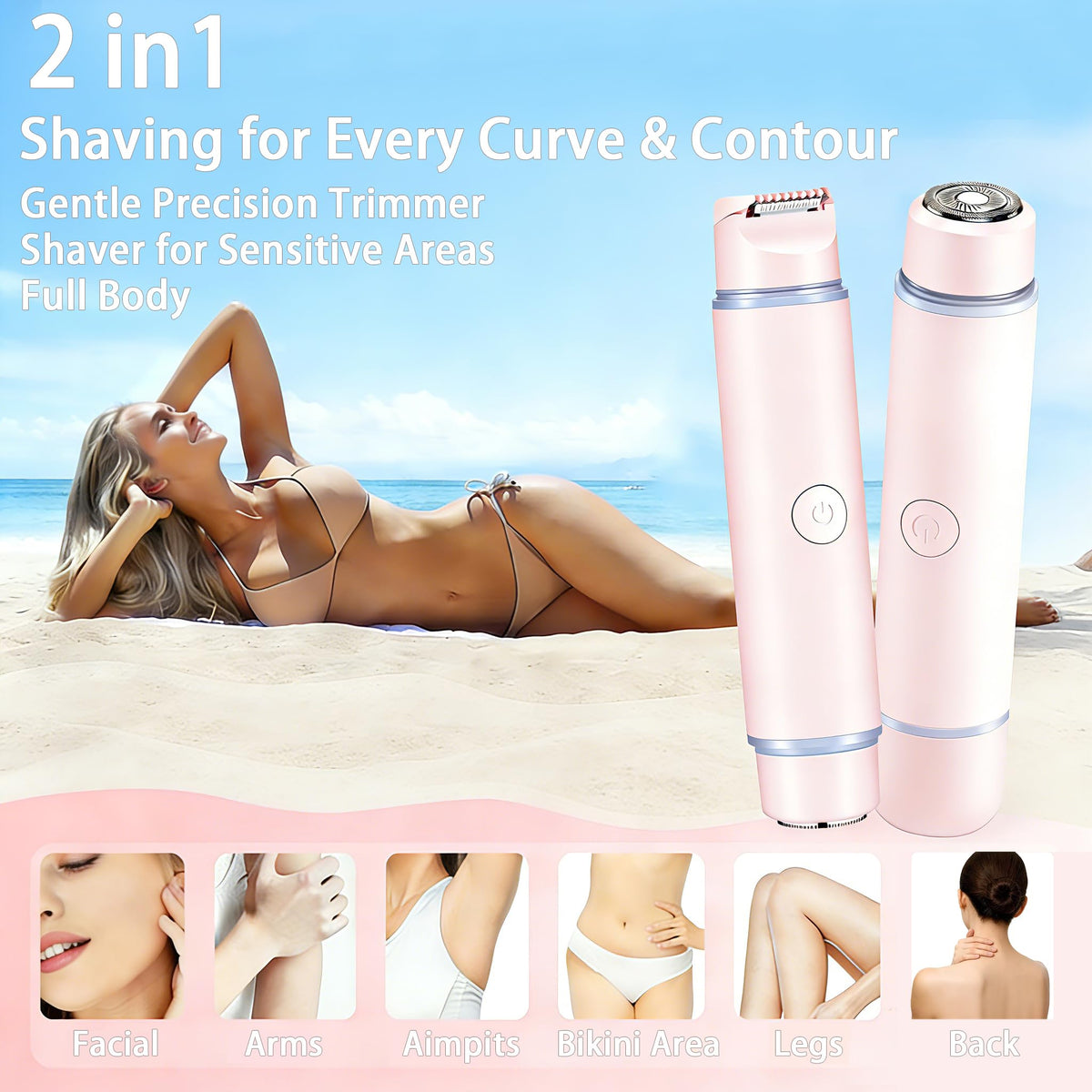 CTPCEEPT hypoallergenic ceramic blades reduce irritation during grooming