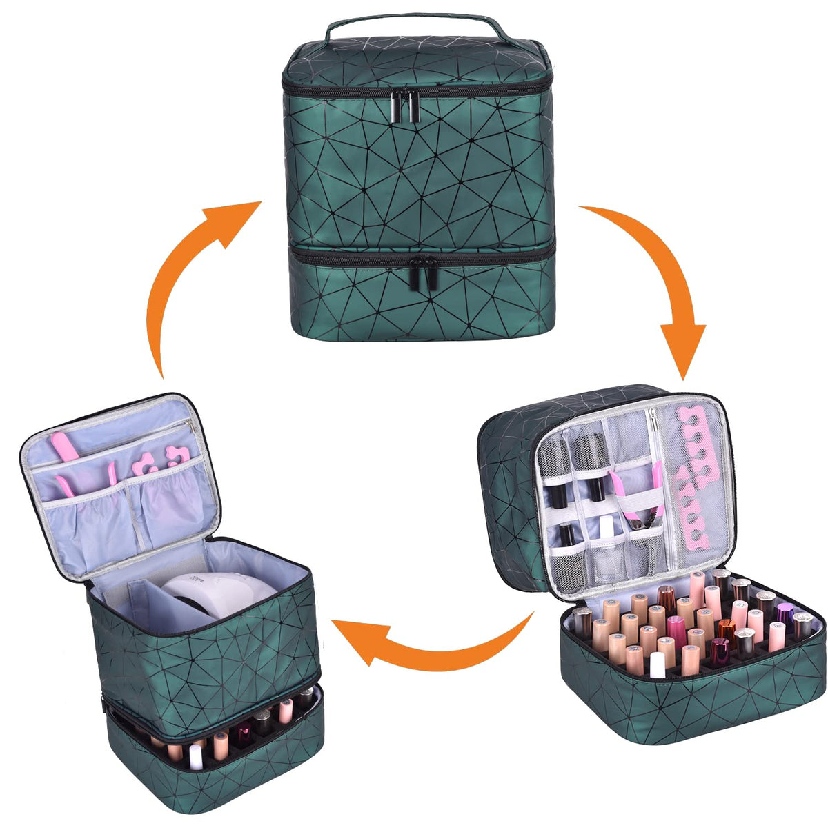 CTWWFS Nylon exterior is durable and scratch-resistant for everyday use.