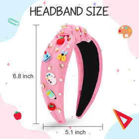 CTZENWAY pink rhinestone embellishment adds sparkle for school events and everyday wear.