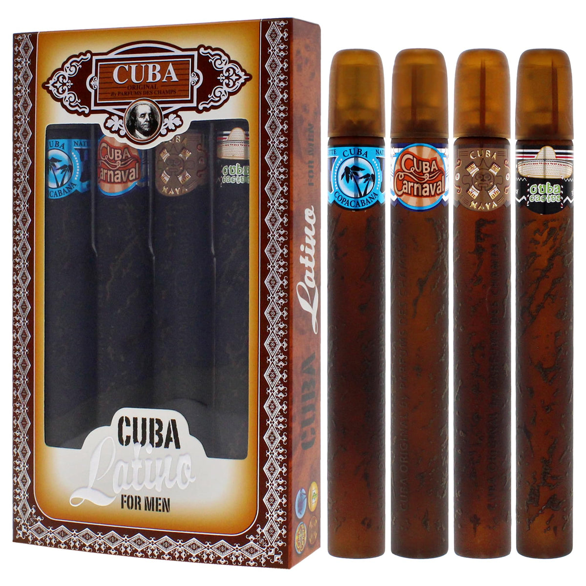 Cuba Latino Cactus EDT bottle for everyday fresh notes