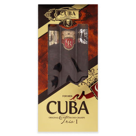 Cuba Trio Best 1 Gift Set 3x 1.17 oz edt, convenient for travel.