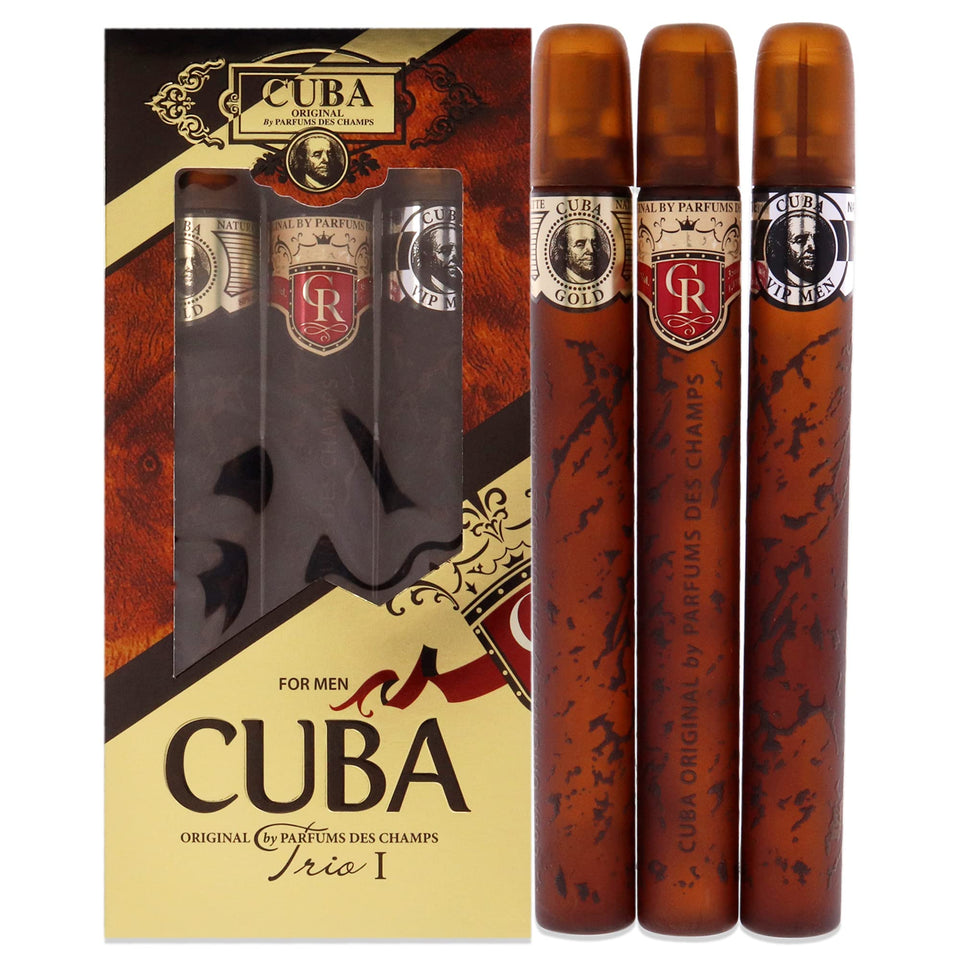 Cuba Trio Best 1 Gift Set packaging, ideal for gifting occasions.