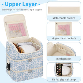 Cubetastic bottom removable layer demonstrates flexible storage.