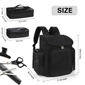 CUBETASTIC bag features durable nylon fabric for frequent travel.