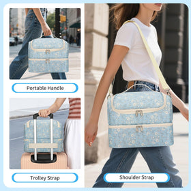Cubetastic multi-carry options with top handle and adjustable strap.