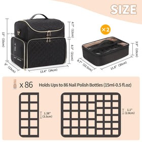 CUBETASTIC organizer bag with reinforced carrying handle
