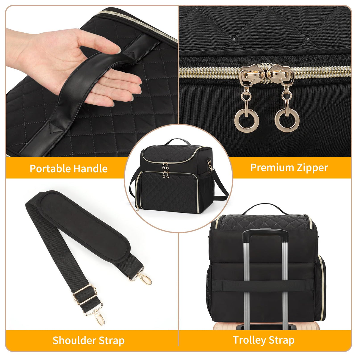 CUBETASTIC included shoulder strap for hands-free transport
