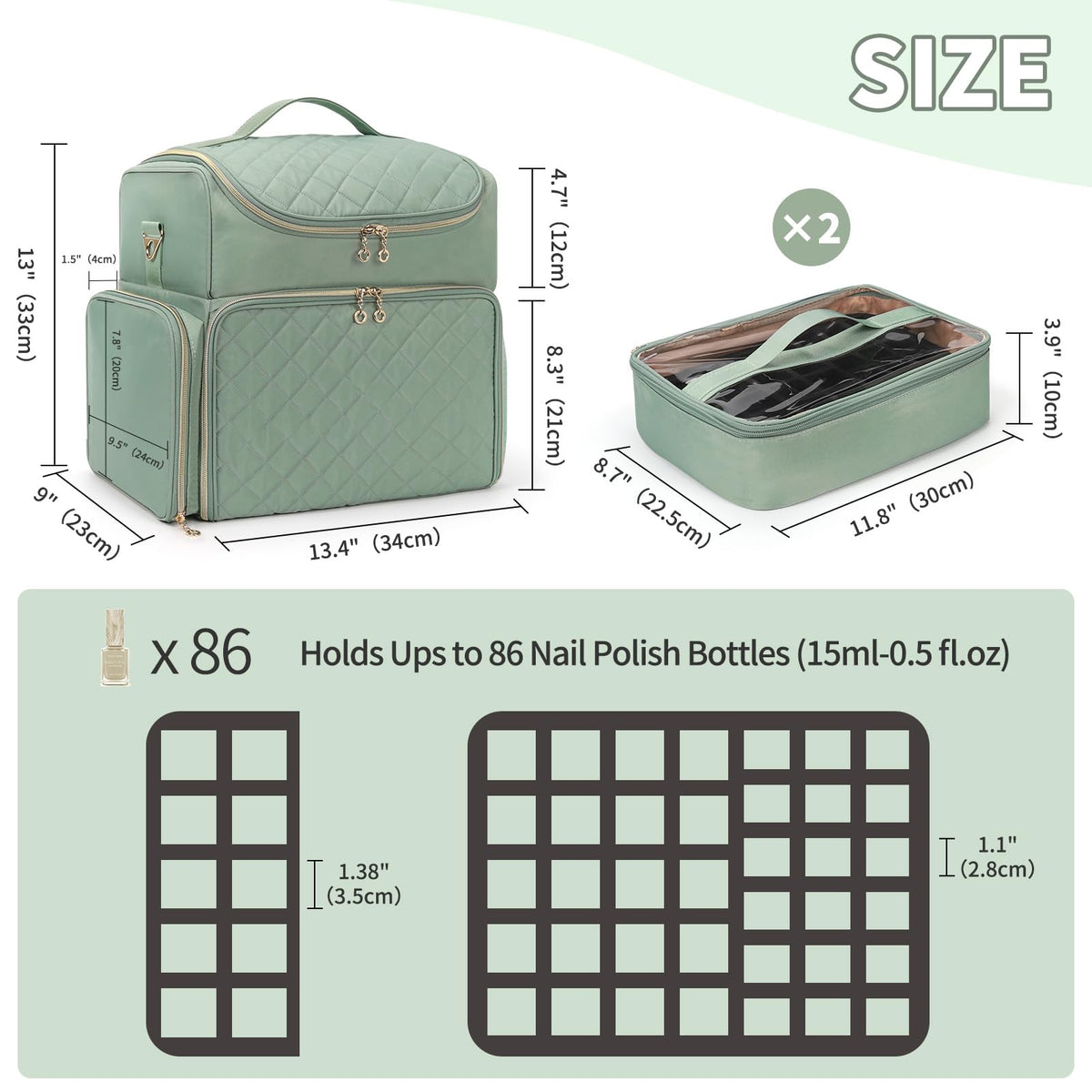 Cubetastic portable carry options include handle, strap, and luggage sleeve.