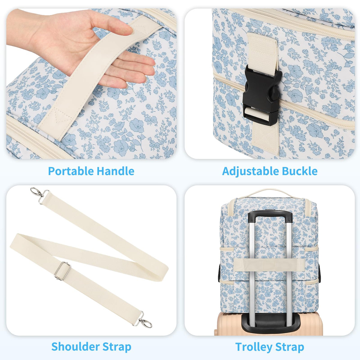 Cubetastic wipe-clean bottom keeps bag tidy after use.