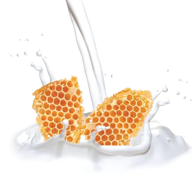 Cuccio Milk and Honey kit displayed on vanity for easy access.