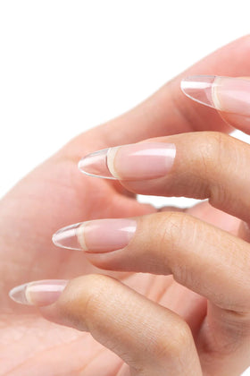 Cuccio Pro Gel soaks off easily, preserving natural nails during removal.