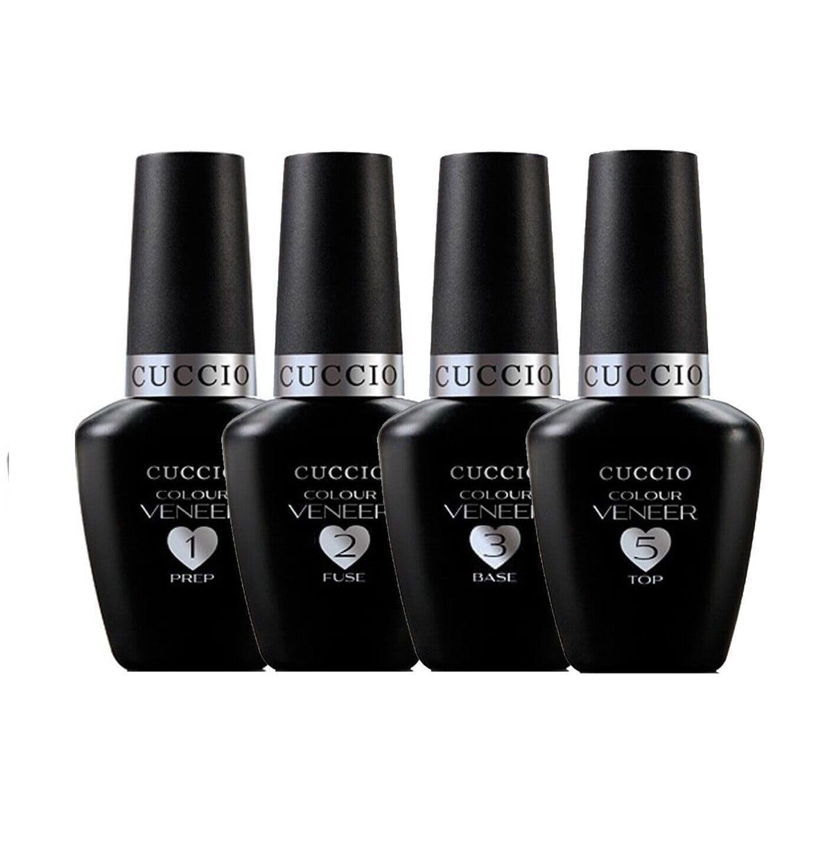 Cuccio Veneer Fuse bottle enhancing bond between nail and gel layers.