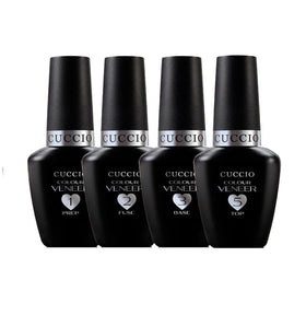 Cuccio Veneer Fuse bottle enhancing bond between nail and gel layers.