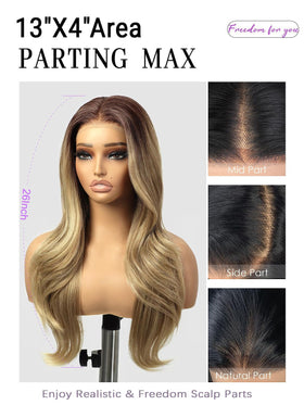 cuiud Blond glueless cap with three combs secure fit for active days