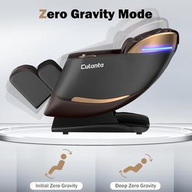 Culanta lumbar and calf heating zones provide gentle heating.