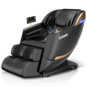 Culanta U1-Black massage chair with full-body SL-track for thorough relaxation