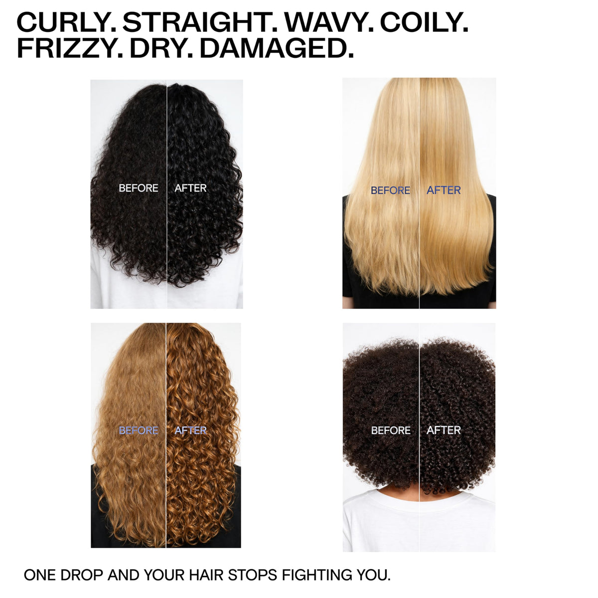 CULISE Hair Oil drops application demonstrating quick use with 2-3 drops.