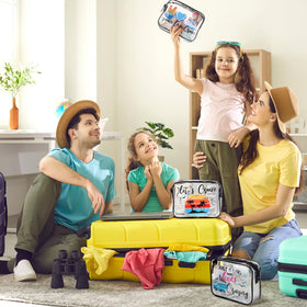 Cunno Cruise travel-ready bag for cosmetics, skincare, and small electronics.