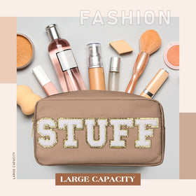 Cunno preppy bag HAIR in durable nylon for tidy packing on business trips.