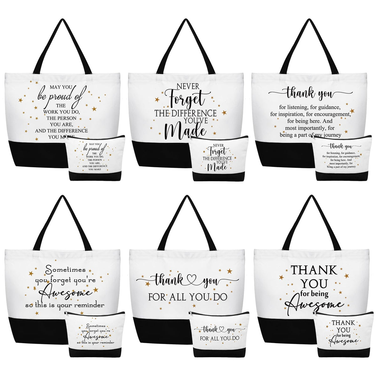 Cunno thank-you tote bags showing durable material for staff gifts
