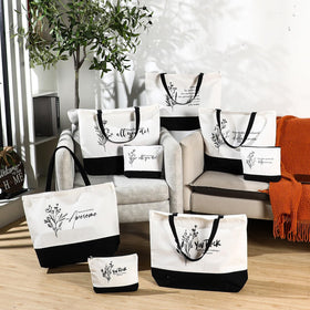 Cunno makeup bag featuring You're amazing, handy for cosmetics and toiletries.