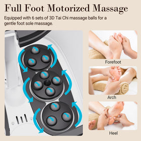 CuPiLo Foot Spa Bath Massager circulation heating maintains comfortable warmth for a relaxing soak