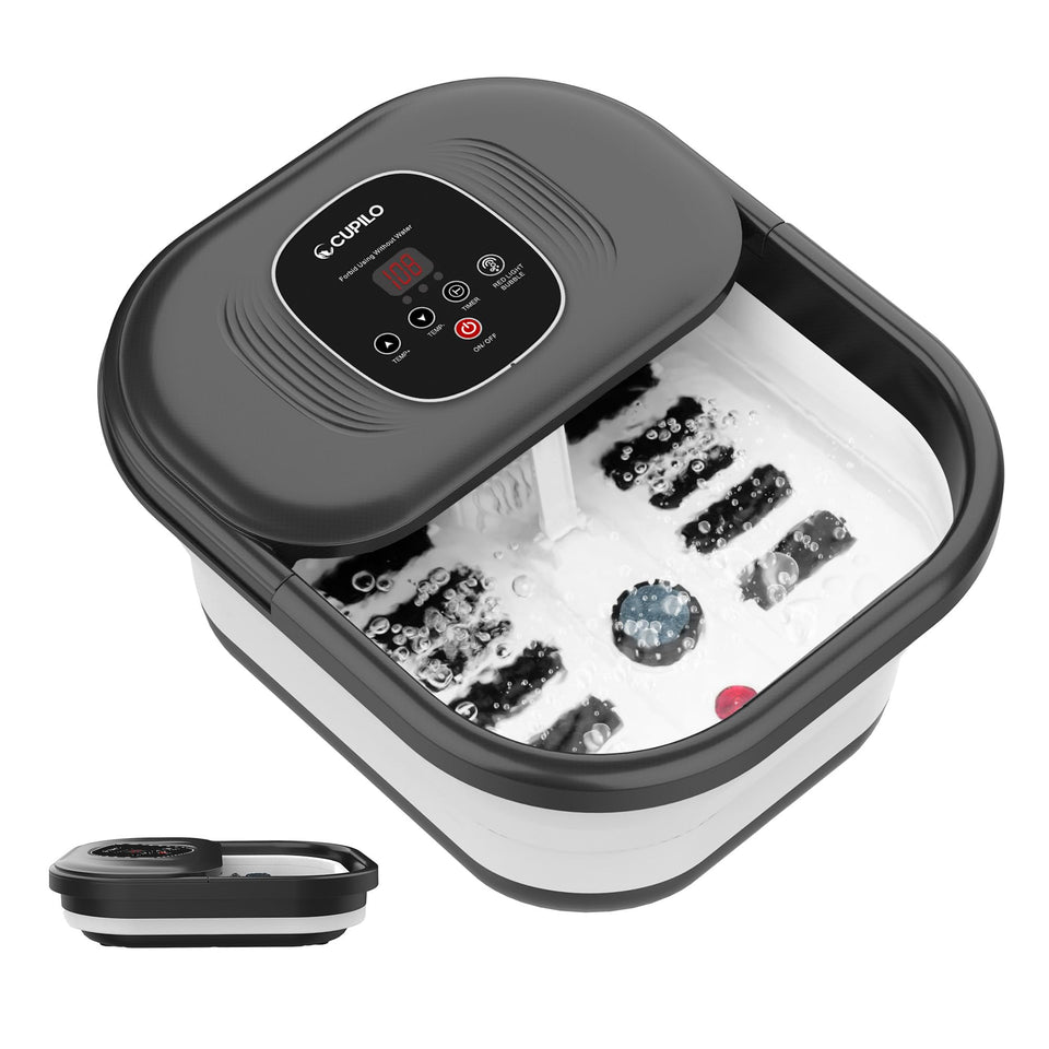 CuPiLo foot spa bath massager with heat for a relaxing foot soak