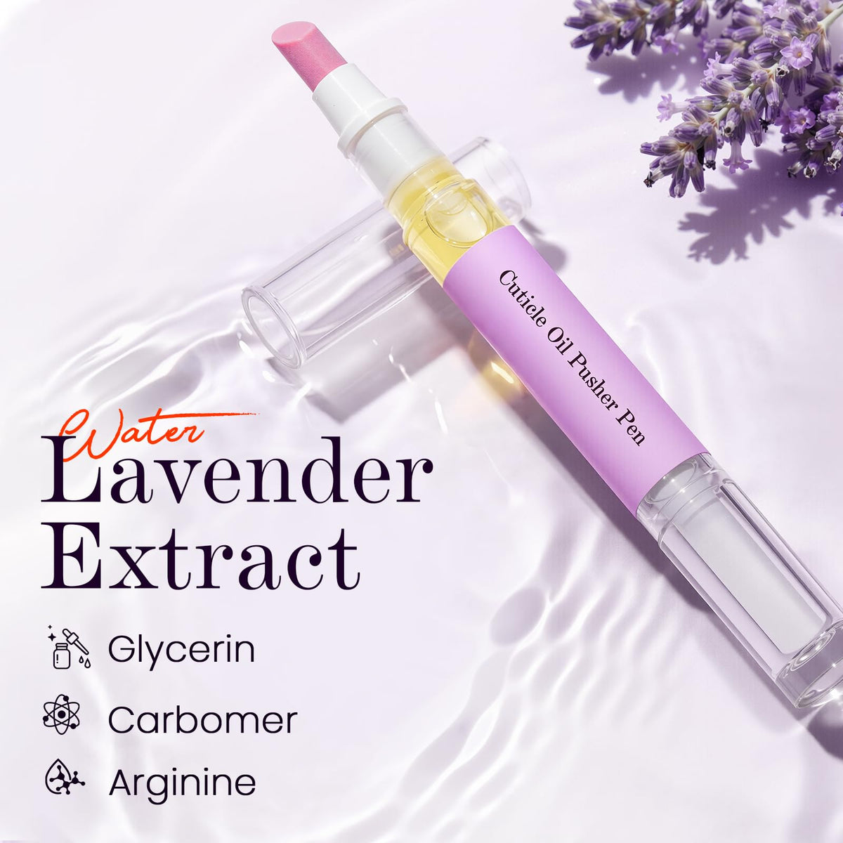 Cupofpet ceramic cuticle pen dispensing oil for targeted nail care.
