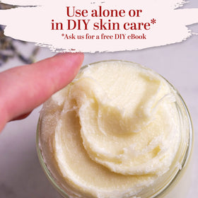 Cupuaçu Butter melting on hand demonstrates easy application and luxurious feel.