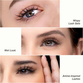 CURACORO Camellia lashes deliver bold, lightweight finish for multiple eye shapes.