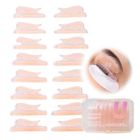 CURACORO lash lift shields 16-piece set in 8 sizes for versatile curl