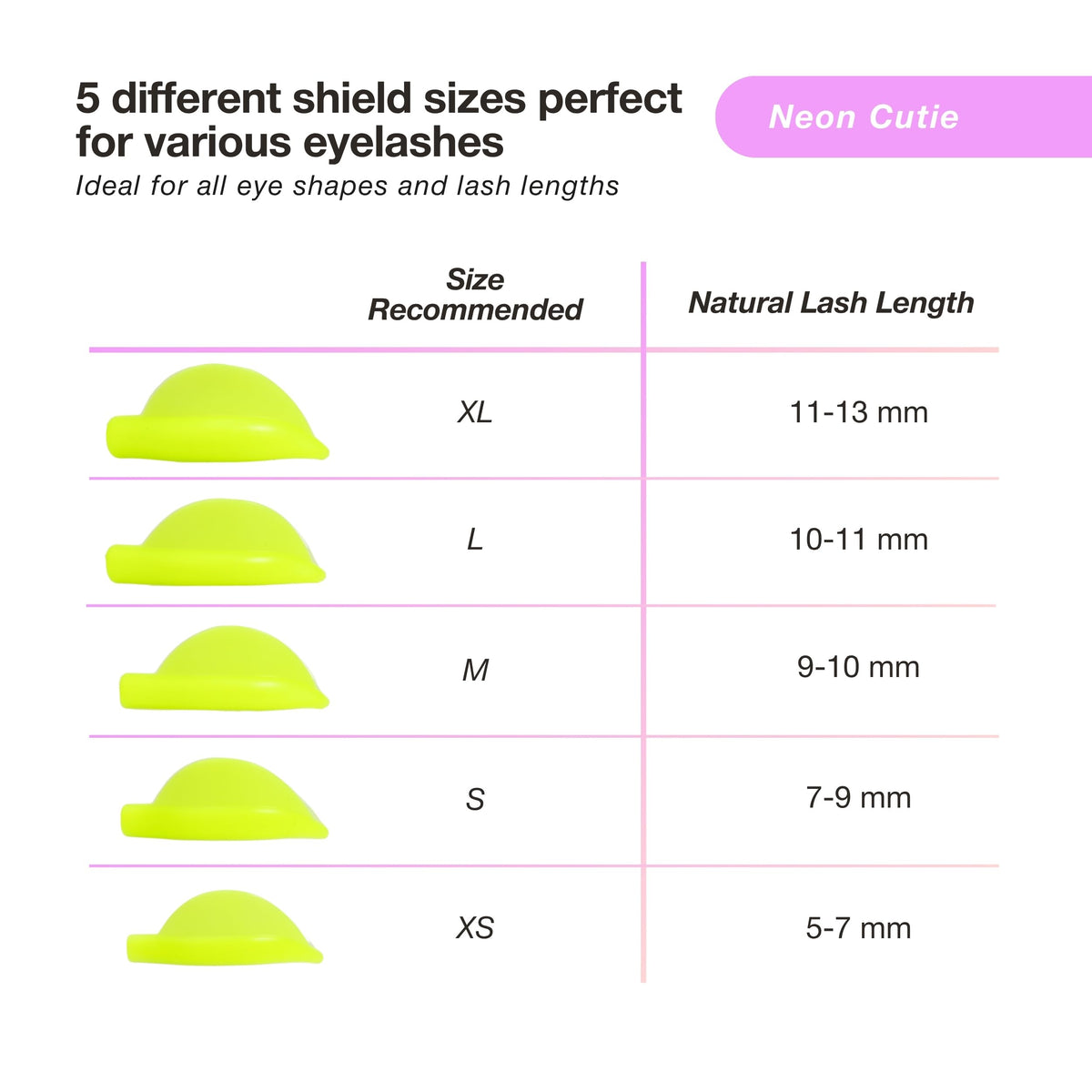 Curacoro Lash Lift Shields XL offer strong hold on voluminous lashes.