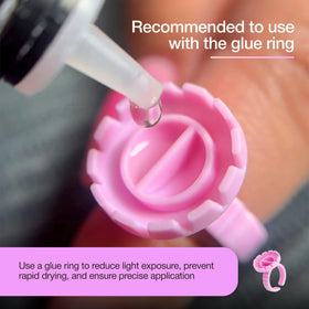CURACORO UV glue storage with silica gel to prevent moisture