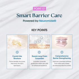 CURECODE Neuromide ingredient graphic highlights skin-identical lipids support.