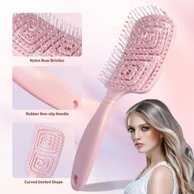 Cureder hair combs and clips kit for neat parting and secure styling