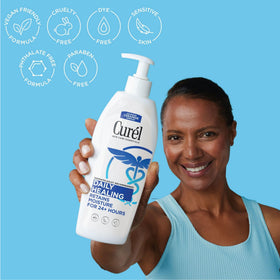 Dermatologist-recommended claim in packaging supports trusted use.