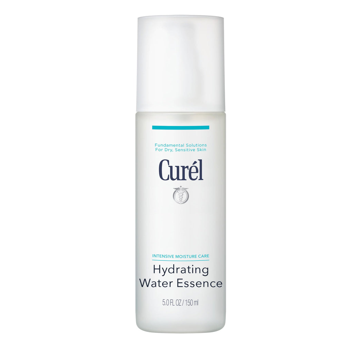 Curel Moisture Facial Milk bottle shows creamy texture for hydrating dry skin