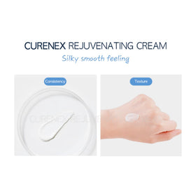 CURENEX Cream dispense action shot shows easy application.