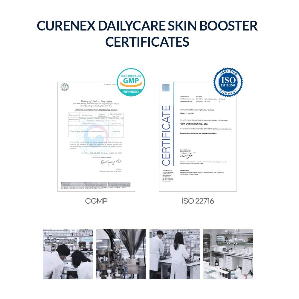 CURENEX application on skin demonstrates a lightweight, fast-absorbing texture.
