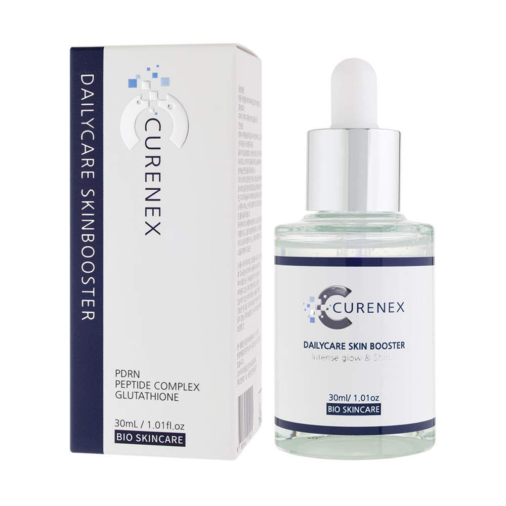 CURENEX Daily Care Serum bottle with pump for easy, quick hydration.